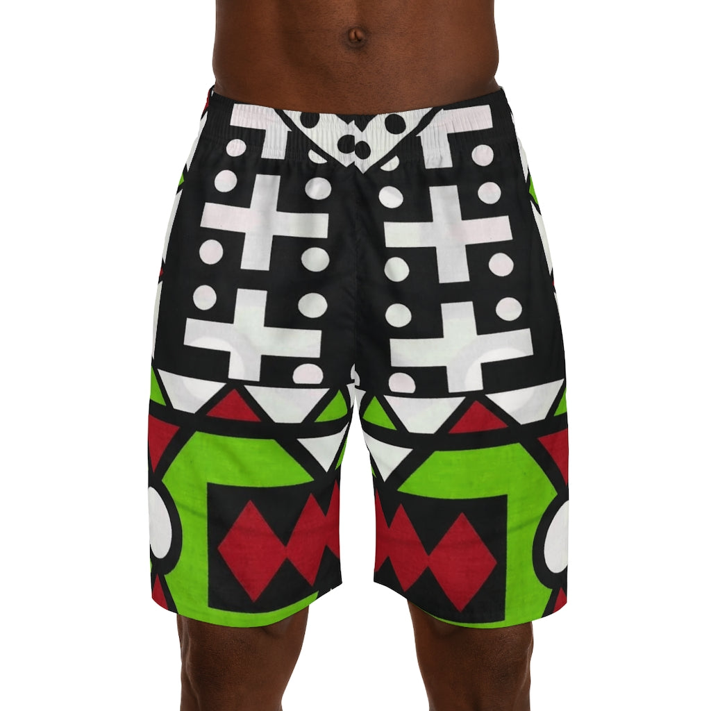 Dakar Jogger Shorts (AOP) Use size chart for best fit